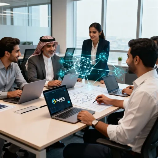 SkyLink Kuwait team collaboration